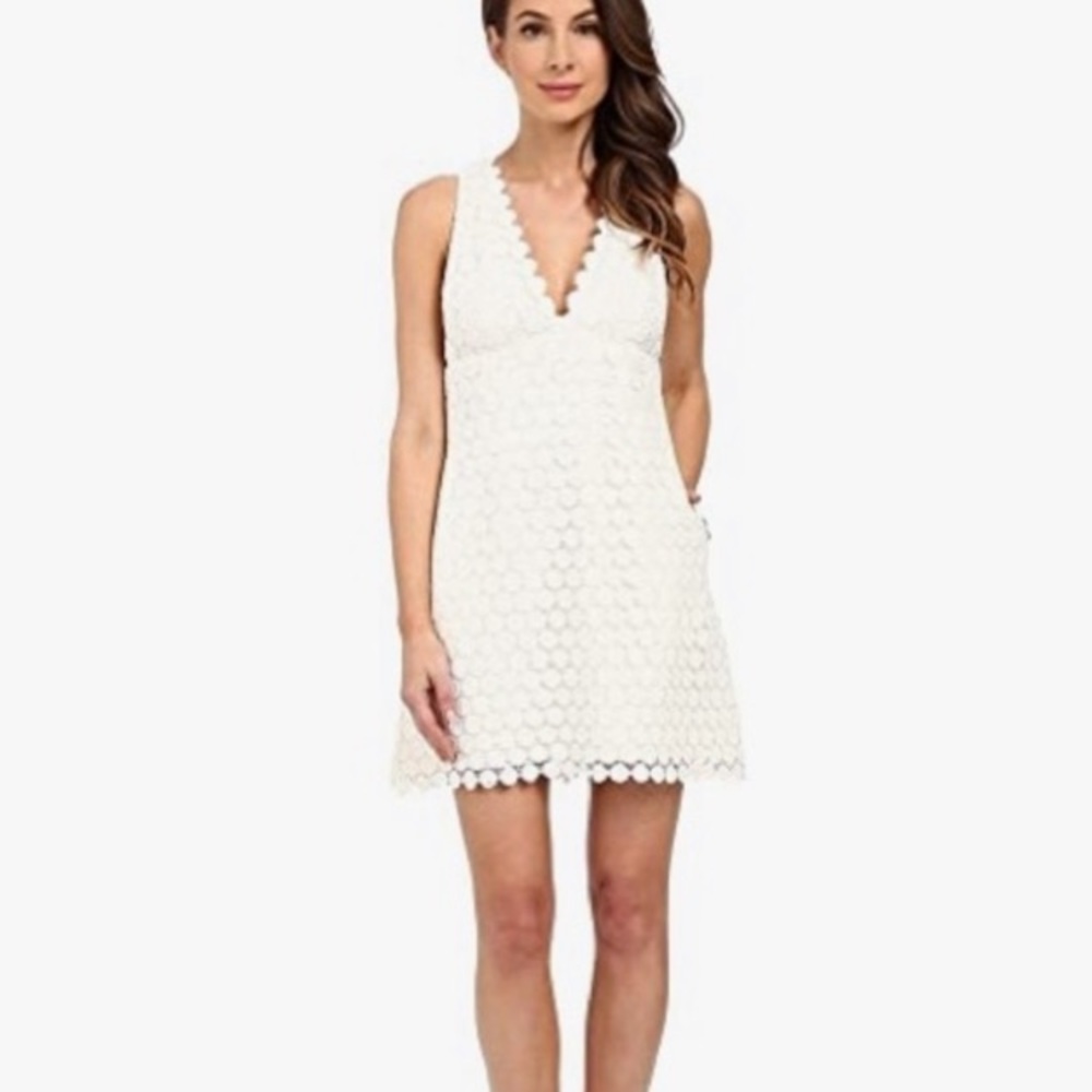 Jill Stuart white lace dress